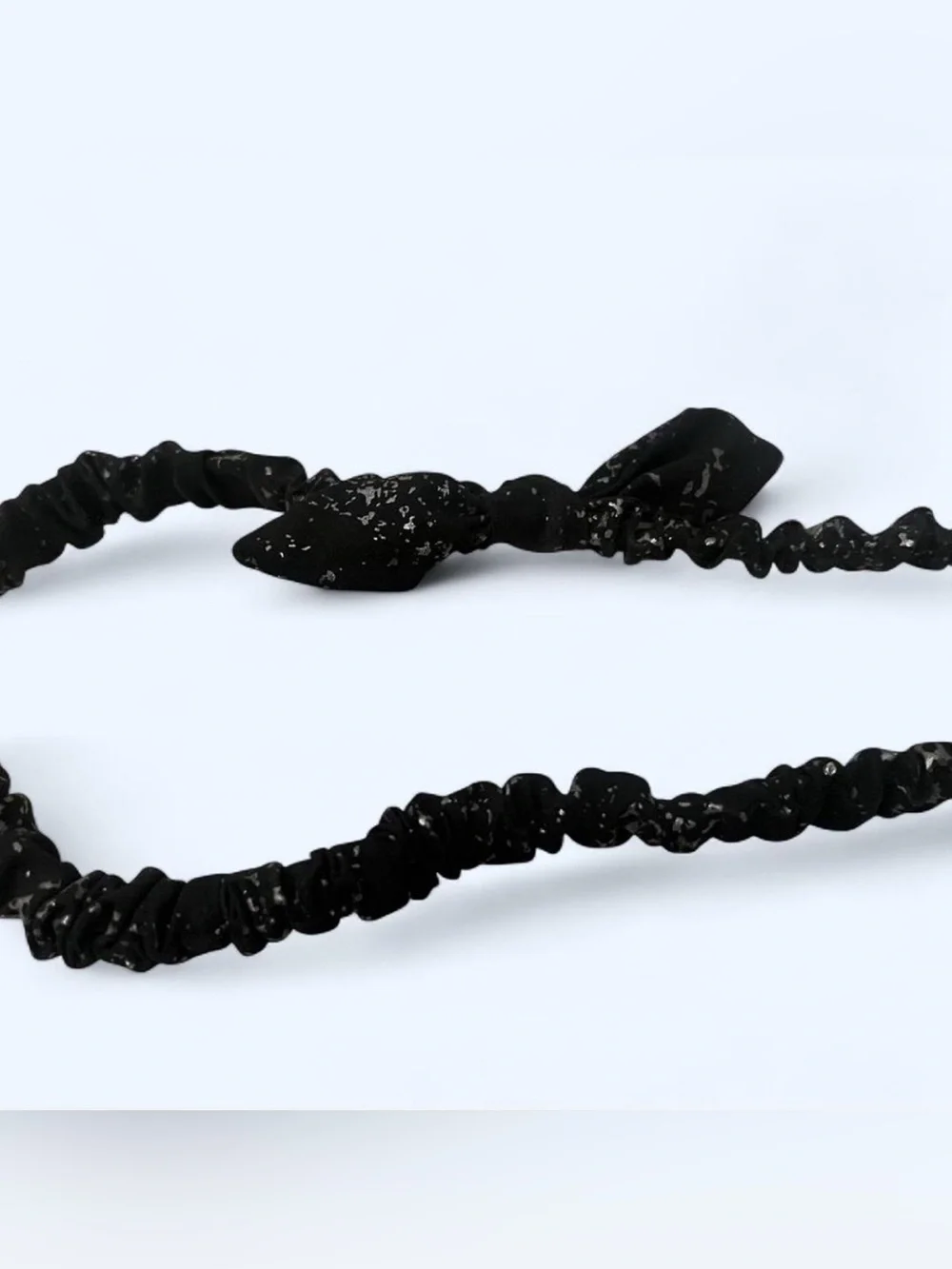 Ivivva | Bow Speckled Headband | Black, Silver | One Size